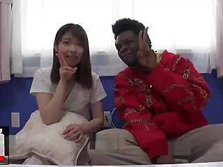 Chinese amazingly to Big black cock Pt 1 well-rounded